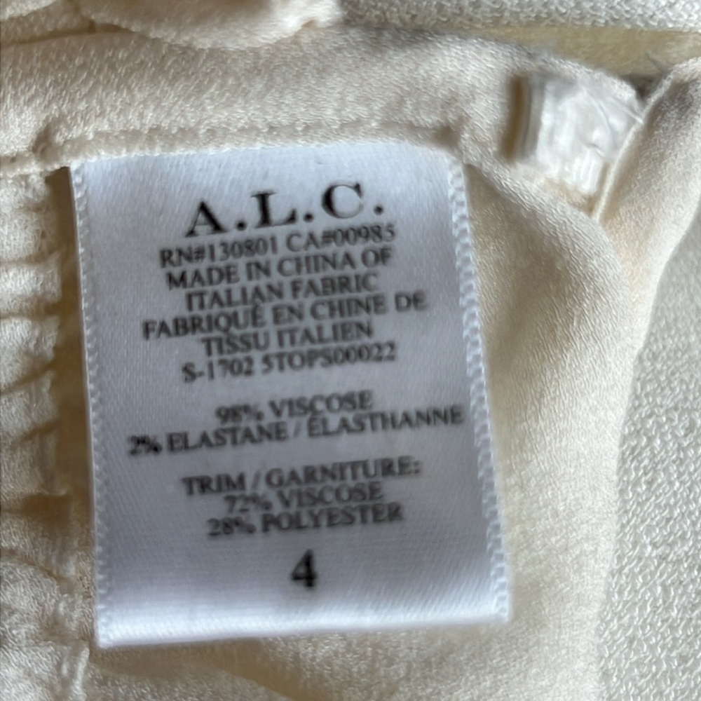 A.L.C. Sleeveless Crossover Back Top - Picture 8 of 8
